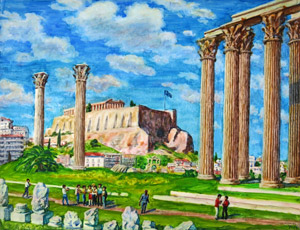 Греция. Храм Зевса